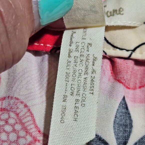 Matilda Jane V-Neck Floral Tunic Top Size L Long Sleeve Boho Print Blouse - Picture 10 of 13